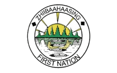 Zhiibaahaasing logo